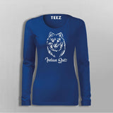 Indian Spitz T-Shirt For Women