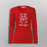 Indian Spitz T-Shirt For Women