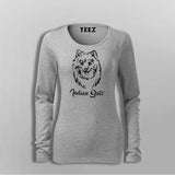 Indian Spitz T-Shirt For Women