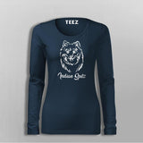 Indian Spitz T-Shirt For Women