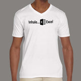 Inhale Exhale V Neck T-Shirt For Men Online India