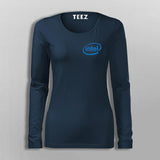 Intel Chest Logo T-Shirt For Women