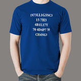 Intelligence Stephen Hawking Men's T-Shirt online india