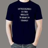 Intelligence Stephen Hawking Men's T-Shirt