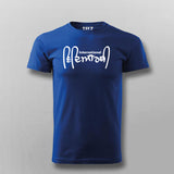 International Student Hindi Slogan T-shirt For Men Online Teez