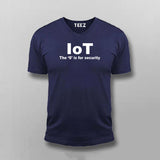 Iot The S Is For Security Funny Internet Of Things T-Shirt For Men