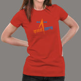 Indian Space Research Organisation T-Shirt For Women
