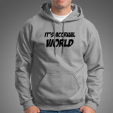 It's Accrual World Hoodie For Men Online India