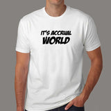 It's Accrual World T-Shirt For Men India