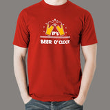 Beer O'Clock Men's Beer T-Shirt