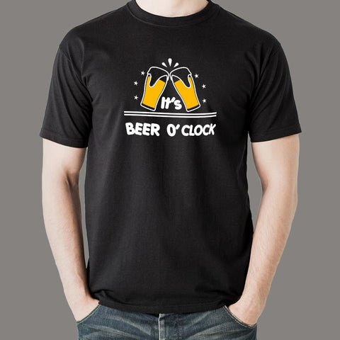 Beer O'Clock Men's Beer T-Shirt Online India