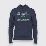 Losing WiFi Signal – Fun And Games Tee