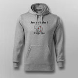JOR SE BOLO I LOVE YOU Hindi Funny Hoodie For Men Online India