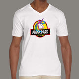Magic Park Unicorn V Neck T-Shirts For Men online india