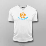Jalebi Baby Sweet Funny Hindi T-shirt  V-neck For Men Online India