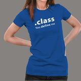 Java Dot Class Java Programmer T-Shirt For Women