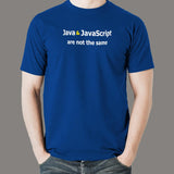 Java vs JavaScript Men's T-Shirt - Clearing the Confusion