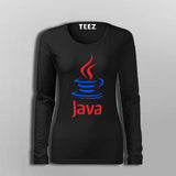 Java Programming Fullsleeve T-Shirt For Women India