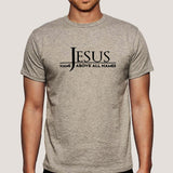 Jesus Name Above All Names Men's Christian T-shirt
