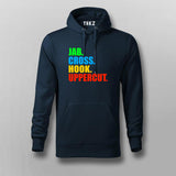 Jab Cross hook Uppercut Kickboxing T-shirt for Men Online India.