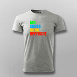Jab Cross hook Uppercut Kickboxing T-shirt for Men Online India.