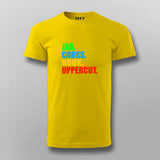 Jab Cross hook Uppercut Kickboxing T-shirt for Men Online India.