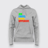 Jab Cross hook Uppercut Kickboxing Hoodie for Women Online India.