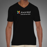 Joomla V Neck T-Shirt For Men Online India