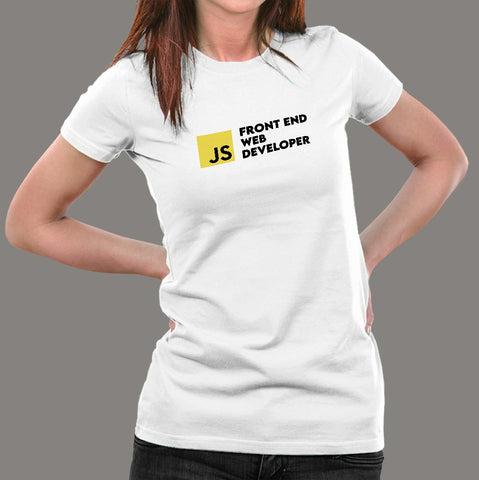 Js Front End Web Developer Women’s Profession T-Shirt Online India
