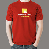 JS Web App Developer Men's T-Shirt - Create with JS