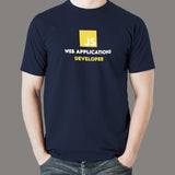 JS Web App Developer Men's T-Shirt - Create with JS