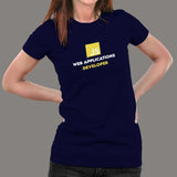 Js Web Applications Developer Women’s Profession T-Shirt