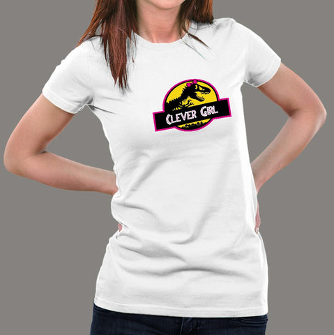 Jurassic Park Clever Girl T-Shirt For Women online india