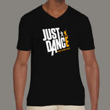 Just Dance Before The Music Is Over V Neck T-Shirt For Men Online India