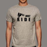 Just Ride Men's Bike T-Shirt Online India