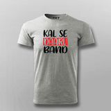 KAL SE DAARU BAND T-shirt For Men