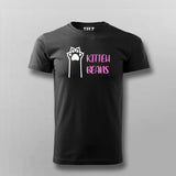 KITTEN BEANS Cat Lover T-shirt For Men Online Teez