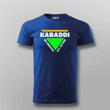 Kabaddi No Breath All Action T-shirt For Men