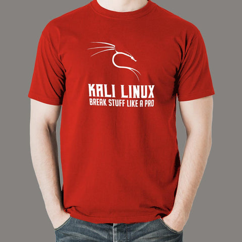 Kali Linux Break Stuff Like a Pro T-Shirt For Men Online India