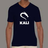 Kali Linux Men's V Neck T-Shirt India