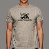Kashmir To Kanyakumari Road Trip Men's Bike T-Shirt