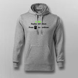 Error Keyboard Failure – Press F1 Funny Hoodie