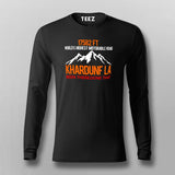 Khardung La Been There Done That Men's Biker Slogan Full Sleeve T-Shirt Online