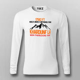 Khardung La Been There Done That Men's Biker Slogan T-Shirt