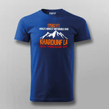 Khardung La Been There Done That Men's Biker Slogan T-Shirt