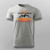 Khardung La Been There Done That Men's Biker Slogan T-Shirt