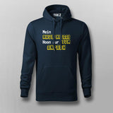 Mein khuli Kitaab Hoon Aur Tum Anpadh Hindi Hoodies For Men