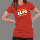 KLPD Funny Hindi T-Shirt For Women
