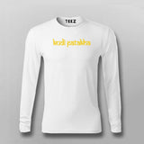 Kudi Patakha Funny Hindi T-shirt For Men