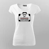 Let's Go Everywhere: Women's Adventure Tee